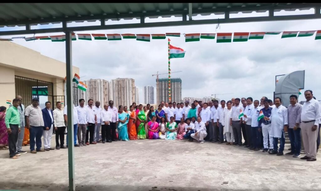 యోషిత హౌసింగ్ అండ్ ఇన్ఫ్రా కార్యాలయంలో ఘనంగా 80వ స్వాతంత్ర్య దినోత్సవ వేడుకలు