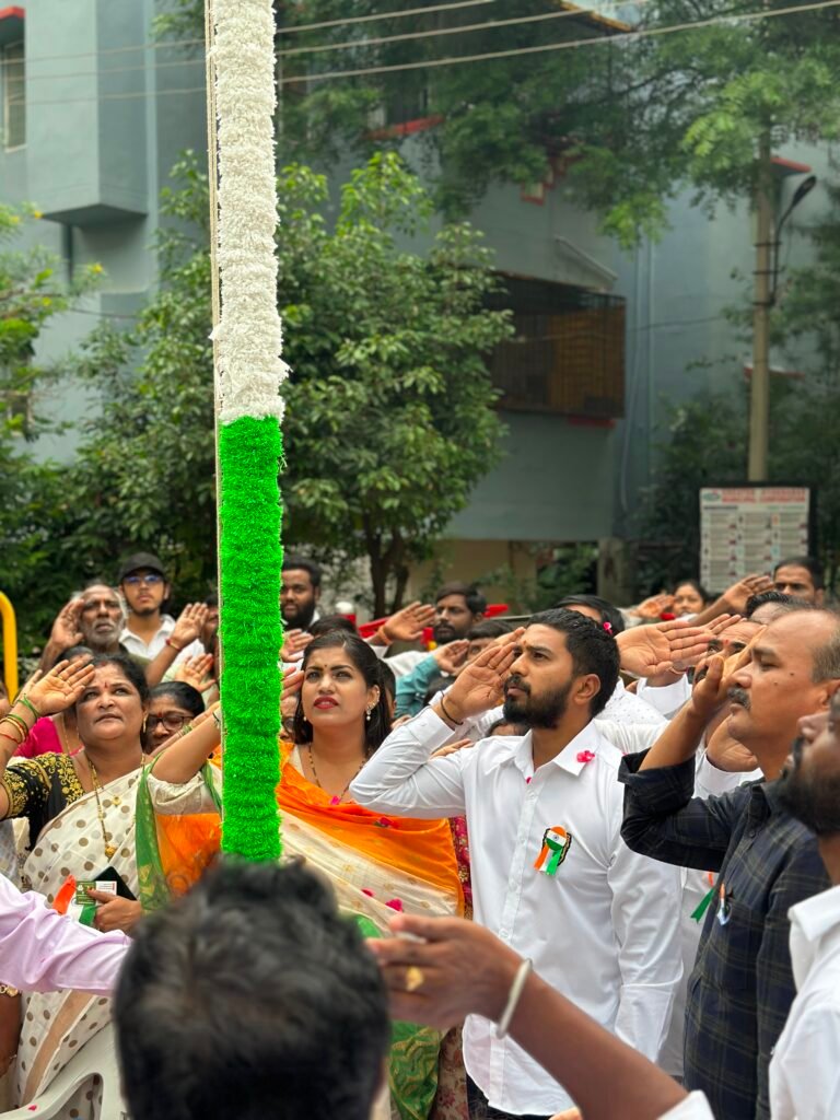 ప్రజయ్ సిటీలో ఘనంగా స్వాతంత్ర్య దినోత్సవ వేడుకలు