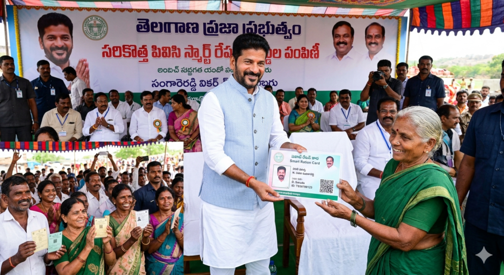నేటి నుంచే సరికొత్త ‘స్మార్ట్ రేషన్ కార్డుల’ పంపిణీ