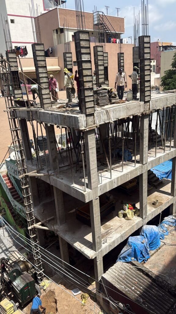 Illegal Construction: కూకట్ పల్లిలో పొంచి ఉన్న ప్రమాదం…67 గజాల్లో 4వ అంతస్తు నిర్మాణం