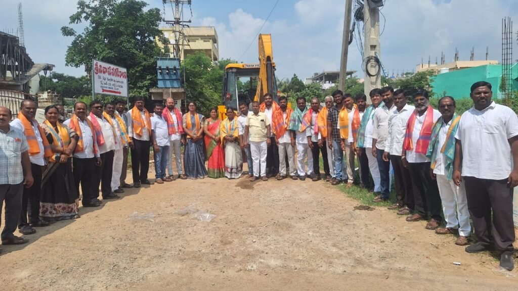 శ్రీనివాస నగర్ అభివృద్ధికి మరో ముందడుగు..
