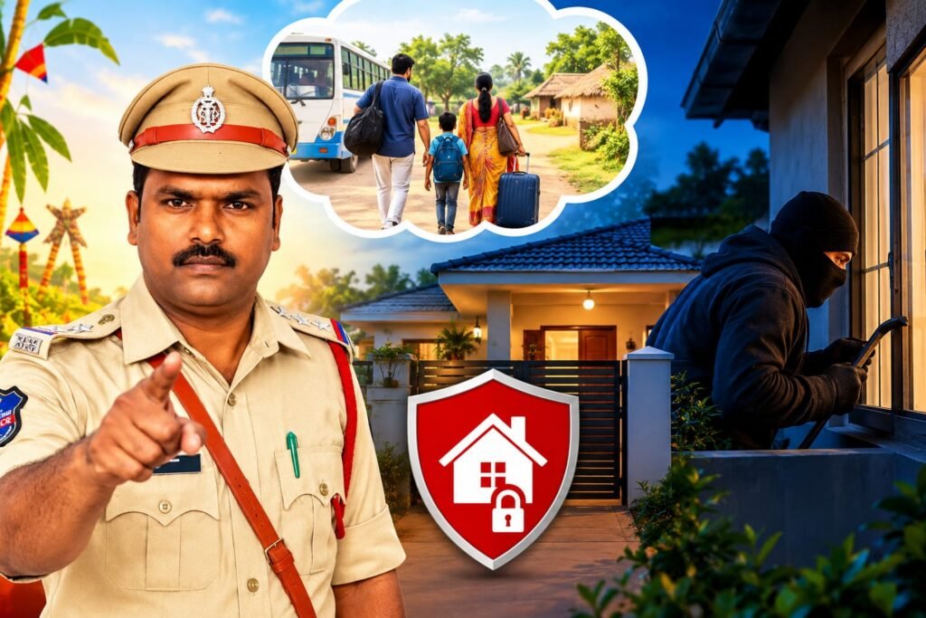 దసరా సెలవుల్లో ఇళ్ల భద్రతపై ప్రజలు అప్రమత్తంగా ఉండాలి